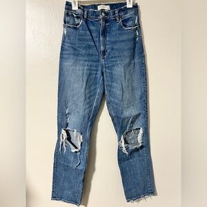 Abercrombie & Fitch ‘90s Straight Ultra High Rise Jeans Size 28R